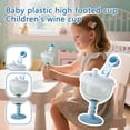 thumbnail image 3 of Kids' Spill-Proof Training Cup with Straw & Handles - 7oz Toddler Plastic Cup with Measurement Marks for Juice, Milk, Water (Pink), 3 of 5