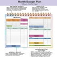 thumbnail image 6 of Preplabs Budget Planner, Monthly Expense Book for Home Finance, Bill Organizer with Undated Pages for Cash Management, 6 of 8