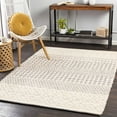 thumbnail image 4 of Hauteloom Garbutt Jute Living Room, Bedroom Area Rug - Bohemian, Transitional - Beige, Medium Gray - 5' x 7'6", 4 of 7