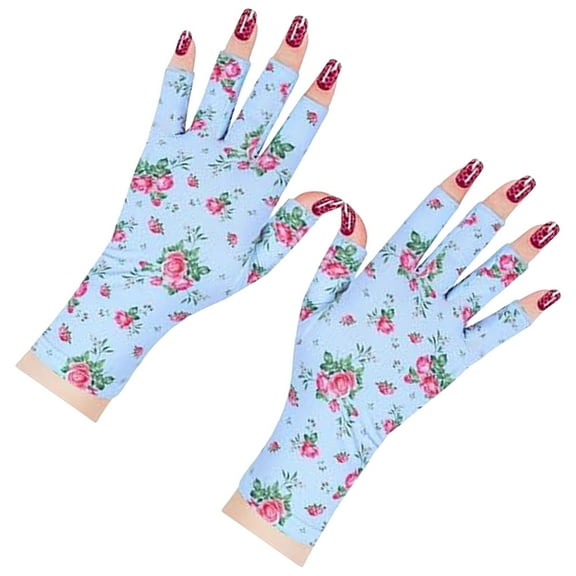 Breathable Nylon Half Finger Gloves For Sun Protections For Office Workers Cyclists Drivers And Outdoor Enthusiasts