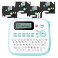 thumbnail image 1 of Vixic Label Maker, D210S Label Maker Machine with 4 Laminated Tapes, 12mm Labeler Labelmaker with QWERTY Keyboard & Waterproof-Labels, Print Differen, 1 of 9