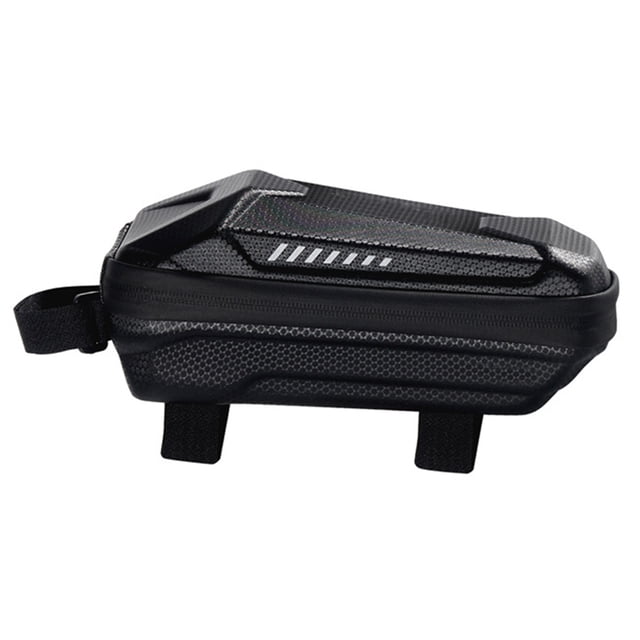 Caja del teléfono móvil Toystoory Bolsa de cremallera delantera del bolso del marco de la bicicleta Ciclismo