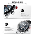thumbnail image 4 of 8346 Reloj de pulsera de cuarzo impermeable y multifuncional para hombres CURREN Reloj de los hombres, 4 of 6
