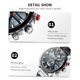 thumbnail image 4 of Curren 8346 Reloj para hombre Reloj de pulsera de cuarzo resistente al agua Calendario mul Abanopi Reloj de los hombres, 4 of 5
