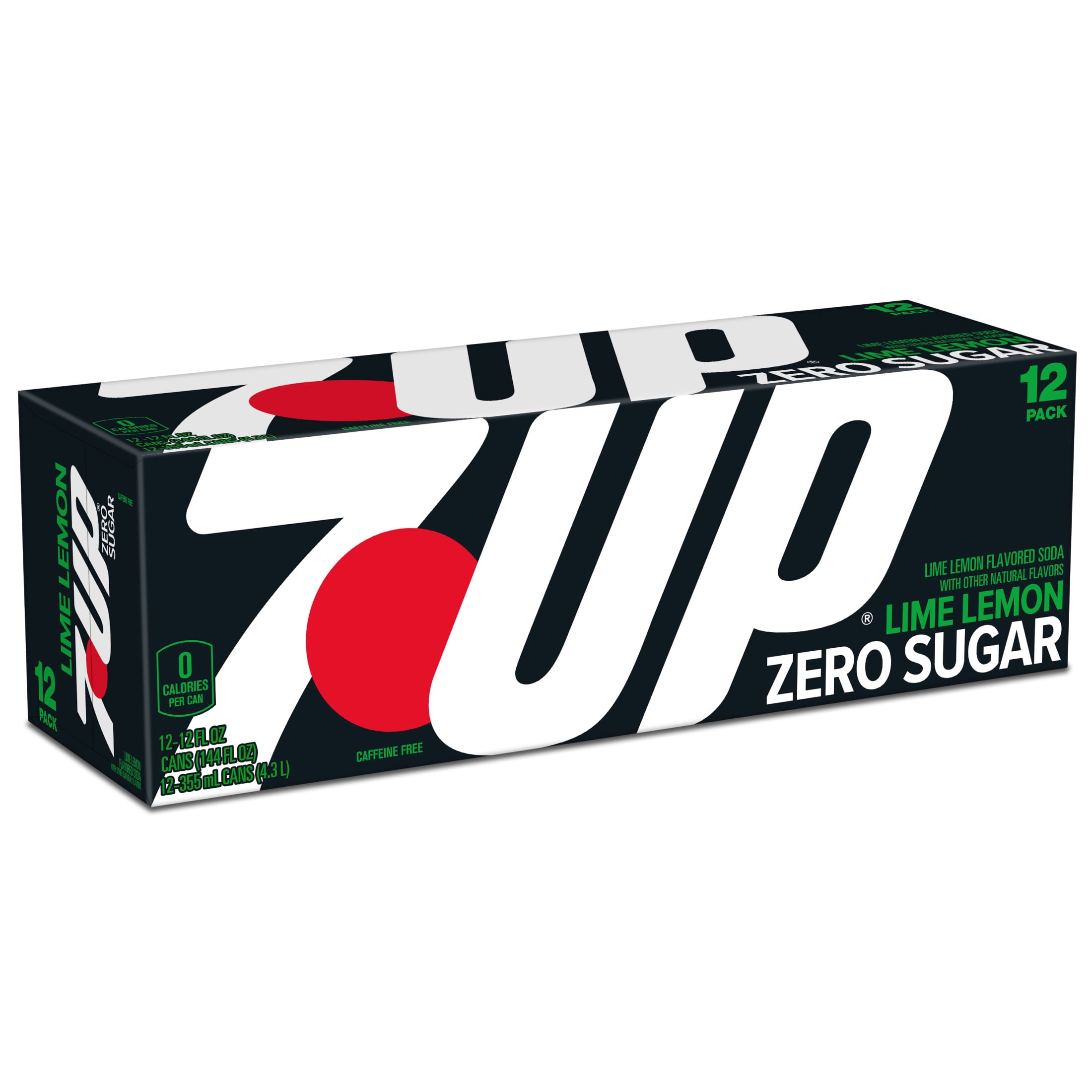 7UP Caffeine Free Zero Sugar Lime Lemon Soda Pop, 12 Panama | Ubuy