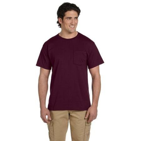 Jerzees Men's Left Chest Pocket Short Sleeve T-shirt 29P