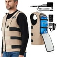 thumbnail image 2 of CompCooler UniVest ICE Cooling System with 3L detachable Bladder - Beige 3XL/4XL, 2 of 7