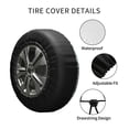 thumbnail image 4 of Kdxio Cute Unicorn Doing Yoga Pose for Tire Cover Wheel Protectors Tyre Covers Weatherproof Wheel Covers Universal Fit for Trailer Rv SUV Truck Camper Travel Trailers 17 inch, 4 of 8