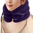 thumbnail image 1 of Camilla de cuello inflable Fernando 3 capas Violeta, 1 of 8