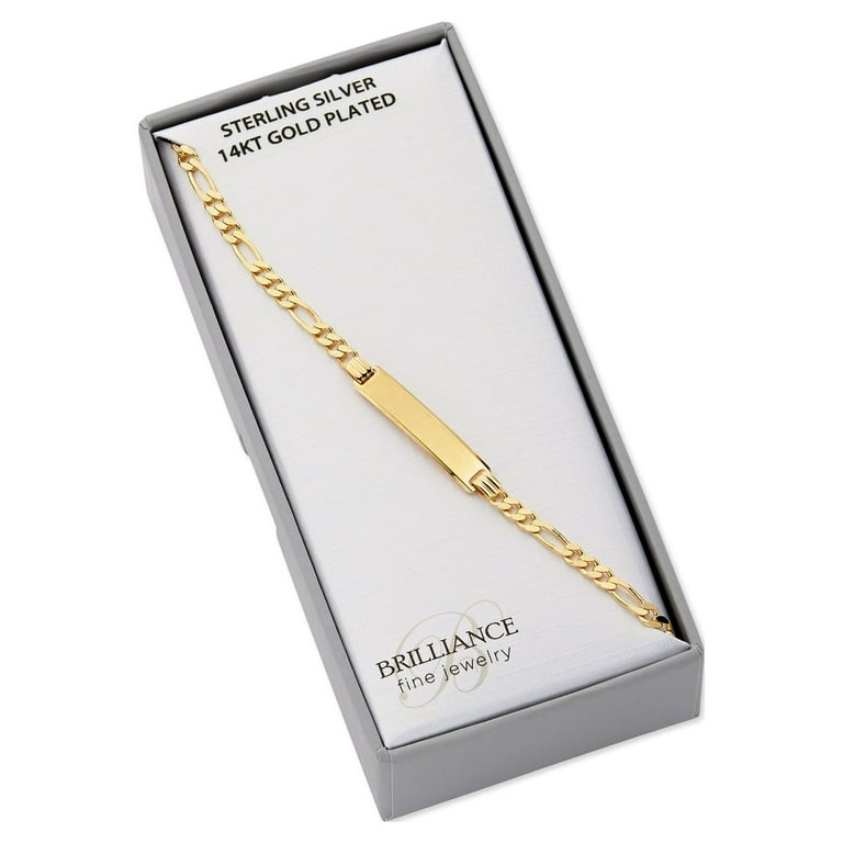 Brilliance Fine Jewelry 14K Gold Plated Sterling Silver Brilliance Fine Jewelry 14K Gold Plated Sterling Silver