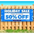 thumbnail image 1 of Holiday Sale 50% Off 13 oz Vinyl Banner With Metal Grommets, 1 of 4