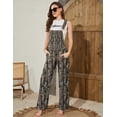 thumbnail image 6 of Camo Overalls for Women Loose Fit Fashion Jumpsuits Straight Leg Pants Bibs Coveralls Hunting Clothes(Tree Camouflage,XL), 6 of 8