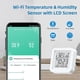 thumbnail image 4 of Sensor de temperatura y humedad Wifi para uso doméstico, termómetro inteligente con pantalla LCD, 4 of 4