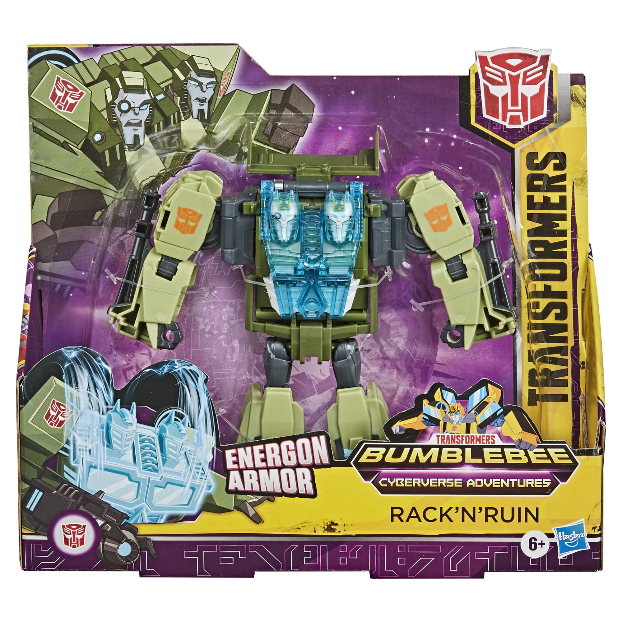 Transformers Toys Cyberverse Ultra Class RACK'N'RUIN Action Figure