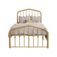 thumbnail image 3 of Alazyhome  Platform Metal Bed Frame with Headboard, Iron Slat Support Gold Antique Includes Hardware Twin XL Farmhouse, Traditional, 3 of 5