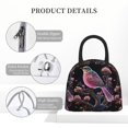 thumbnail image 4 of Haiem Bird 2 Printed Lunch Bag Women, Lunch Box Lunch Bag for Women, Small Leakproof Cute Lunch Tote Large Capacity Reusable Insulated Cooler Lunch Container, 4 of 6
