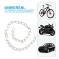 thumbnail image 3 of OUNONA 1 Set Chain Door Guard Lock Silver Security for Outdoor Use, 3 of 5
