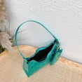 thumbnail image 1 of Bolso de mano para mujer, de piel sintética, acolchado, informal, para mujer, para niñas (verde), 1 of 8