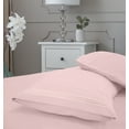thumbnail image 2 of Greeny Green Luxury 1800 Bamboo Ultra Soft Sheet Set – Wrinkle Free, Deep Pocket, Machine Washable, Hypoallergenic, Fade Resistant Bedding Set - 4 Piece Set (Queen, Pink), 2 of 3