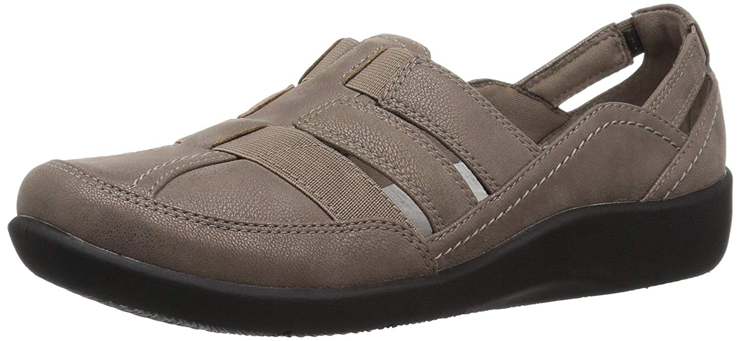 CLARKS Women's Sillian Stork Fisherman 