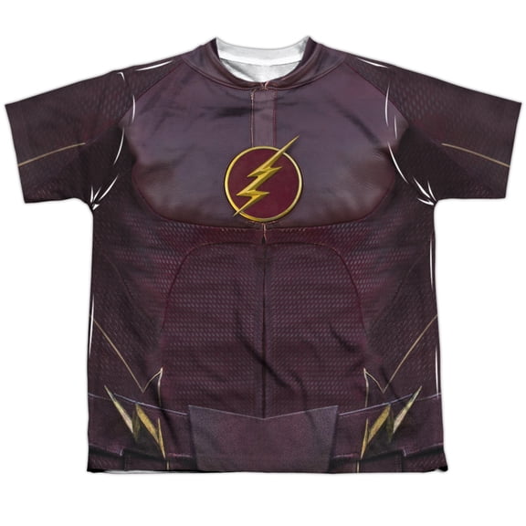 The Flash - Flash Uniform - Youth Short Sleeve Shirt - X-Large