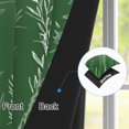 thumbnail image 5 of RisChhery Ombre Sage Green Blackout Curtains,Grommet Top 2 Panels,52x84 inch,Thermal Insulated Bedroom Window Drapes, 5 of 6