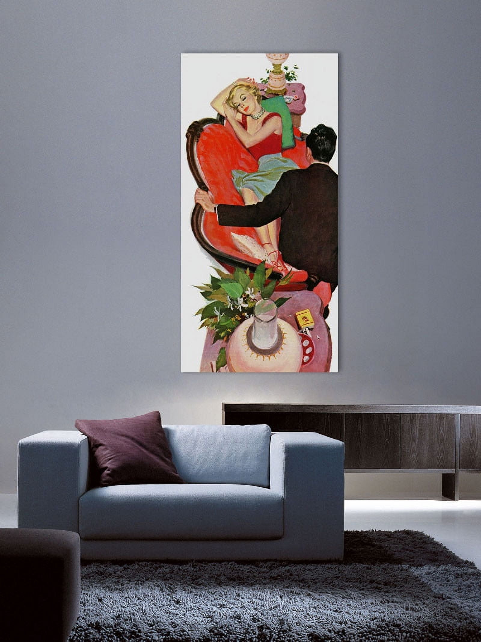 Marmont Hill Lonely Honeymoon by Joe de Mers Painting Print on Wrapped Canvas