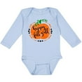 thumbnail image 3 of Inktastic Happy Fall Y'all Pumpkin Boys or Girls Long Sleeve Baby Bodysuit, 3 of 5