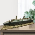 thumbnail image 3 of Billuyoard Adornos decorativos para acuario, pecera, barco TITANIC, naufragio, 38CM decoración del acuario, 3 of 6