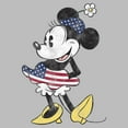 thumbnail image 2 of Women's Minnie Mouse Patriotic Fourth of July Outfit  Graphic T-Shirt, 2 of 4