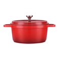 thumbnail image 1 of Hyasfey Heavy-duty Stockpot Non-Stick Saucepan with Lid Cast Aluminum Pot Versatile Cookware for Cooking Baking Frying Simmering, 1 of 8