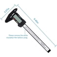 thumbnail image 2 of Calibrador digital, herramienta de medición de calibradores Adoric de 0 a 6 pulgadas, calibrador micrométrico electrónico con pantalla LCD grande, función de apagado automático, conversión d, 2 of 5