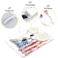 thumbnail image 4 of Dish Drying Mat Kitchen Pad Large Counter Absorbent Dish Mats Drainer American Flag Cat, 4 of 8