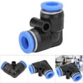 thumbnail image 3 of Push To Connect Tube Fitting, 10Pcs Plastic Push To Connect Air Fittings, 8MM For Ro System Automation Equipment, 3 of 7