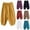 Black, variant on CHUMUD Cotton Linen Pants Women Wide Leg Palazzo Summer Pants Beach Vacation Clothes Elastic Waist Travel Baggy Lantern Trousers with Pockets
