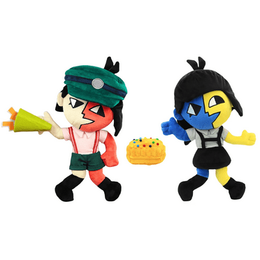 ENA-Dream-BBQ Plush,Cute Stuffed Figure Pillow for Room Decor for Game Fans Gift Two dolls