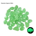 thumbnail image 2 of Glow in the Dark Garden Pebbles, Luminous Stones for Outdoor Landscaping, Solar Powered Glowing Rocks for Walkways, Yard, Lawn, DIY Crafts, Plant Pots & Fish Tank Decor (100 PCS), 2 of 6