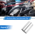 thumbnail image 2 of Unique Bargains 95mm/3.7"OD Straight 6061 Aluminum Alloy Tube Intercooler Surface Polishing Air Intake Connection Hose Double Flat Head 150mm 5.9"(L) 1mm 0.04"(T), 2 of 6