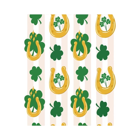St Patricks Day Shamrocks Throw Blanket, Irish Green Cute Clovers Blankets and Throws, Spring Holiday Sof Blanket for Bed Couch Living Room Sofa, 59" x 29.5" (J)