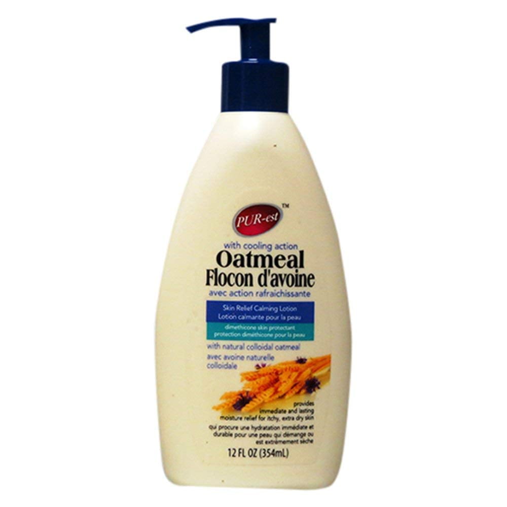 Purest (354ml) Oatmeal Lotion With Cooling Action 311362 Walmart Canada