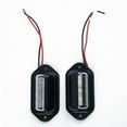 thumbnail image 4 of ZHIMAO 2 Pcs Waterproof 6 LED 10-30V Car License Plate Light Car Boat Truck Trailer Step Lamp Auto License Plate Lights Assembly, 4 of 9