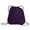 Purple, variant on Port & Company BG85 Cinch Sack Men's Cinch Pack