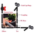 thumbnail image 3 of 42pcs Drip Irrigation Fittings Kit, Irrigation Barbed Connectors, 3 of 5