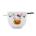 thumbnail image 2 of Juego de vajilla Sanrio Hello Kitty Pumpkin Boo Ramen Ceramic, 2 of 9