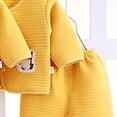 thumbnail image 4 of TAmten Baby Boy Outfits 0-3 Months 7PCS Newborn 0-3M Boys Girls Baby Cotton Clothes Bib Tops Hat Pants Bellyband Suit Outfit Sets OneSize Yellow ,0-3 Months, 4 of 4