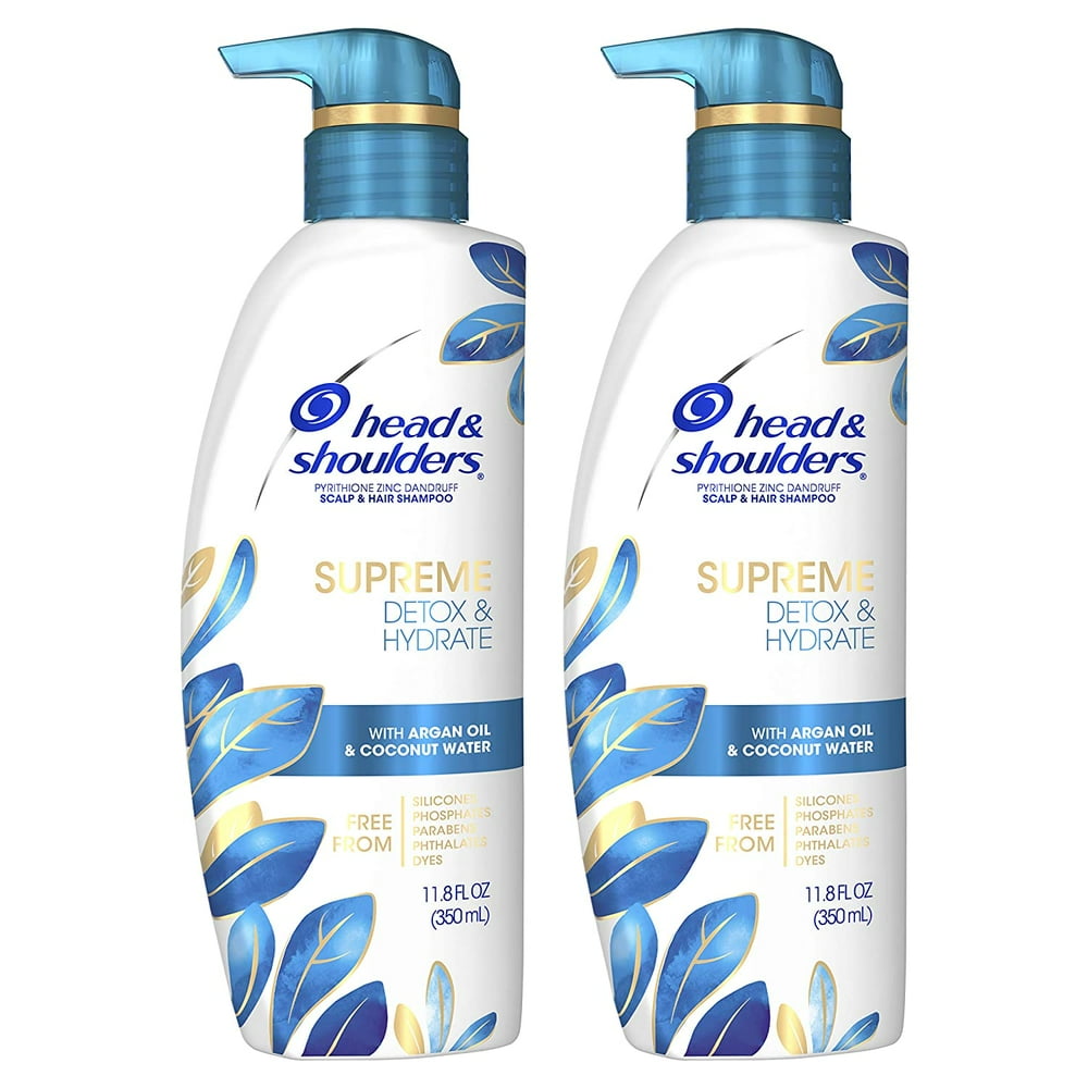 Head & Shoulders Supreme, Scalp Care and Dandruff Treatment Shampoo, with Argan Oil and Coconut