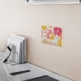 thumbnail image 5 of Yayeee Toggle Light Switch Wall Plate 3-Gang 6.37"x4.48" Decorative Outlet Cover, Pink Floral Orange, 5 of 7