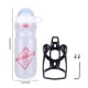 thumbnail image 2 of Botella de agua para bicicleta de 750 ml con soporte, portátil y apretable (negra), 2 of 8