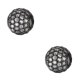 thumbnail image 2 of Sonducket de cuentas, para el tobillo, espaciador de cuentas decorativas, fabricación de joyas DIY, accesorio hecho a mano, negro, blanco, 10mm Negro Blanco 10mm 2Conjunto, 2 of 6
