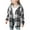 Dark Gray 13c Fall Jackets for Kids Girls with a Hood, variant on Pink Jacket for Girls Size 14-16 Girls Wool Blend Plaid Jacket Button Down Casual Sherpa Lined Shacket Long Sleeve Hooded Coat Fall Winter Warm Outerwear with Pocket